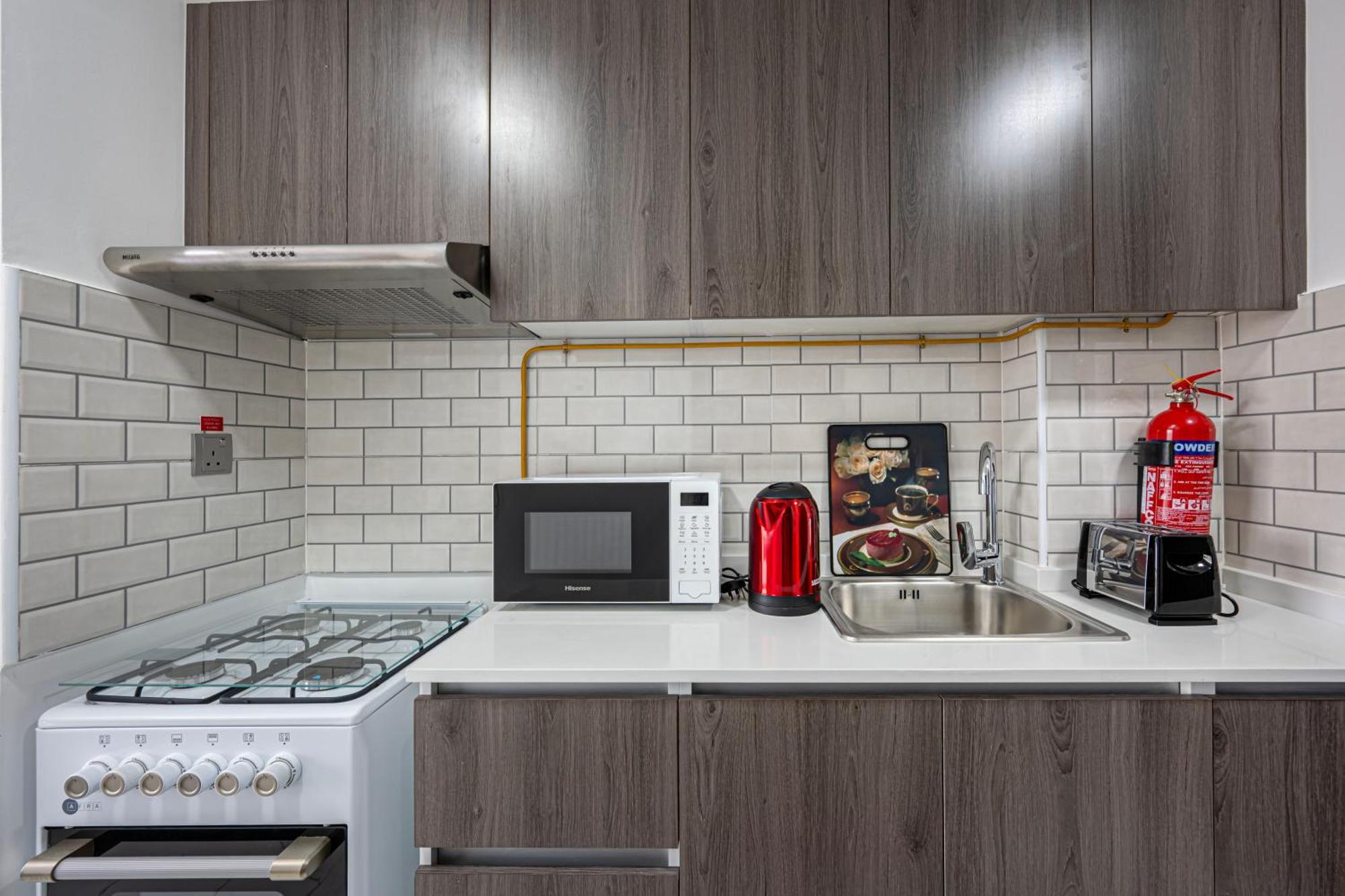 Trendy Getaway In Dubailand's Distric شقة *