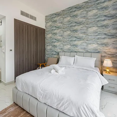 Trendy Studio Getaway In Dubailand'S Best Distric Exterior foto